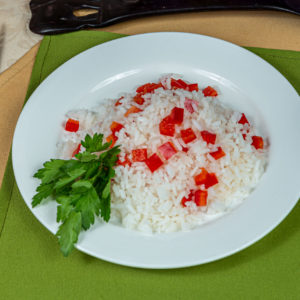 Рис с болгарским перцем